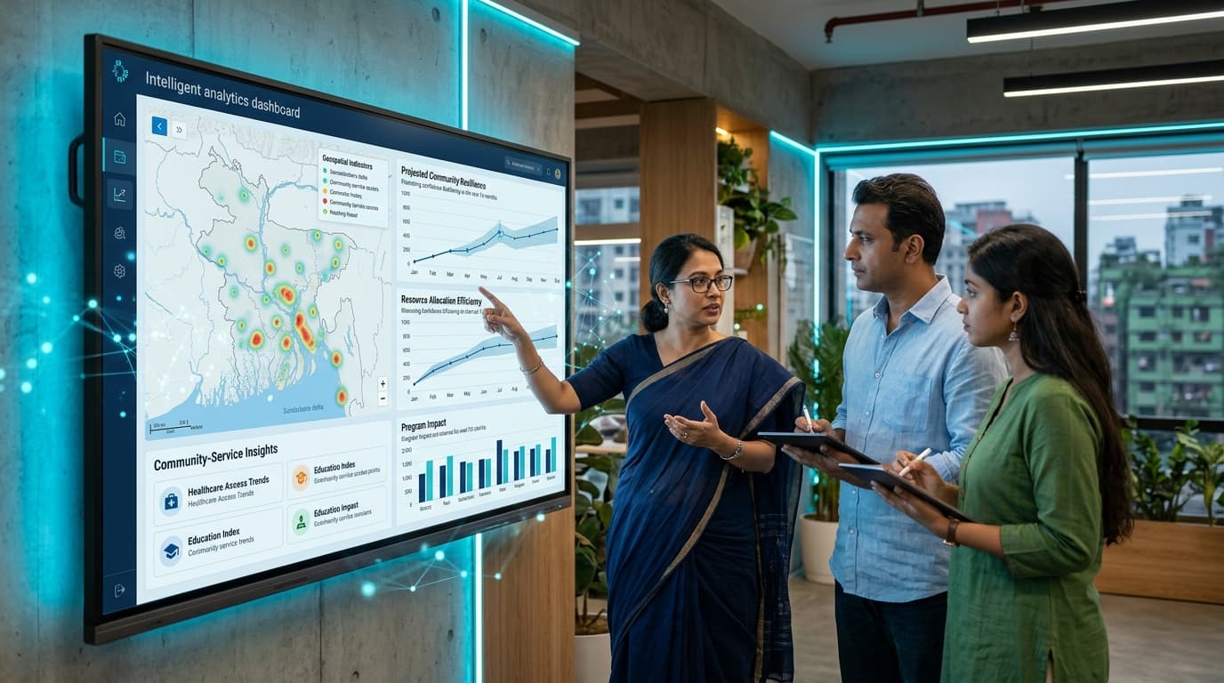 Predictive AI outbreak prevention dashboard visualizing epidemic forecasting models